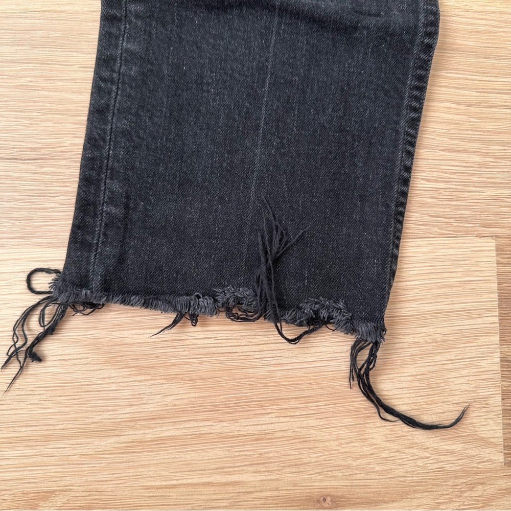 CROPPED PAIGE DENIM - SIZE 27 - BLACK - EXCELLENT CONDITION! - Picture 5 of 9